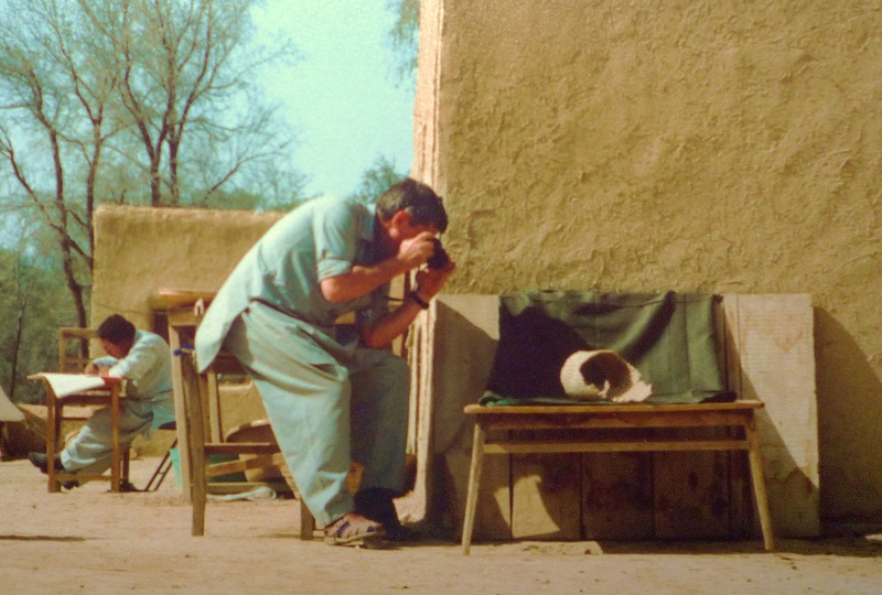 Fouilles à Nausharo (Pakistan) en 1994, copyright archives Ph. Gouin.